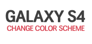 Change color scheme on Samsung Galaxy S4