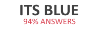 It's Blue 94 % game answers
